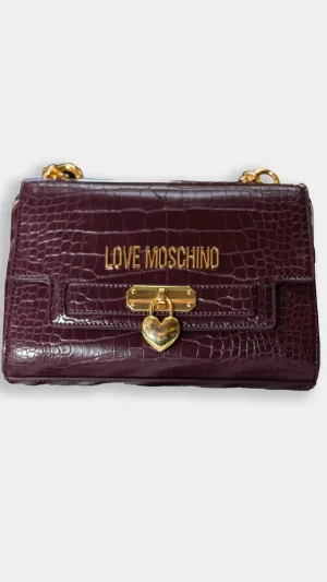 Borsetta Moschino viola